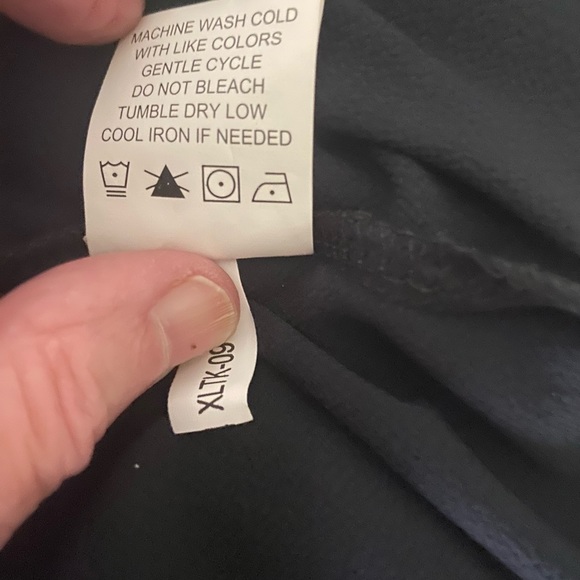 Mudpie Women's Black Tie Lace Up Long Sleeve Blouse Size Small - Picture 7 of 9